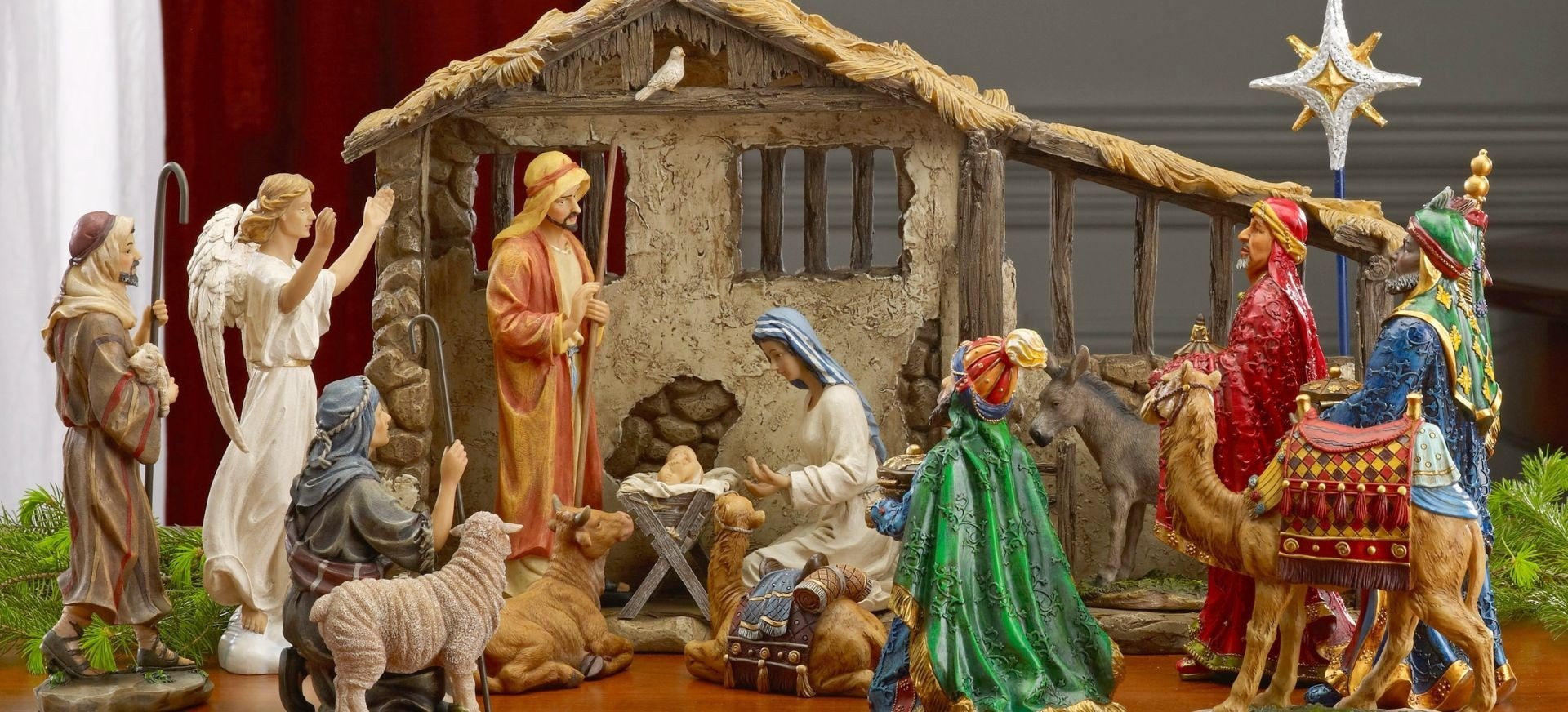 những mẫu hang đá giáng sinh đẹp