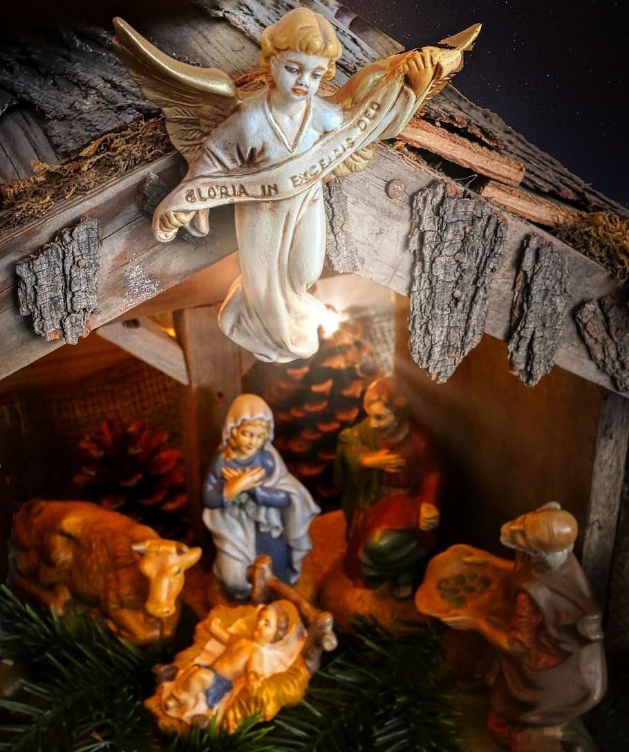 mô hình hang đá giáng sinh