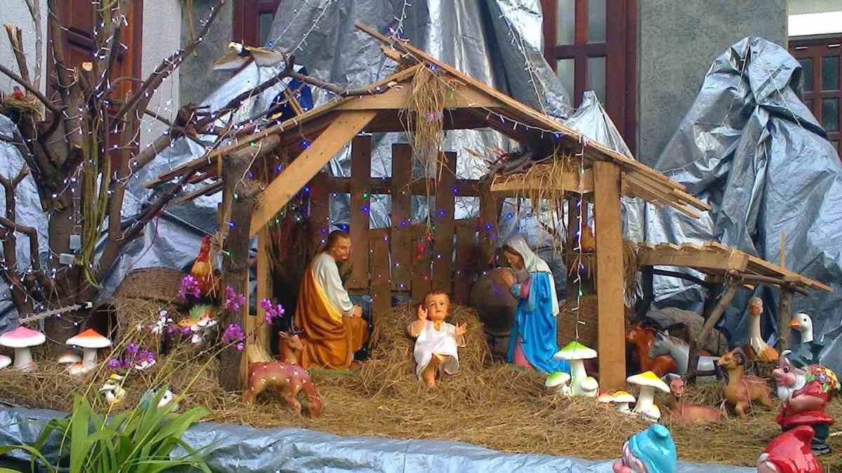 những mẫu hang đá giáng sinh đẹp