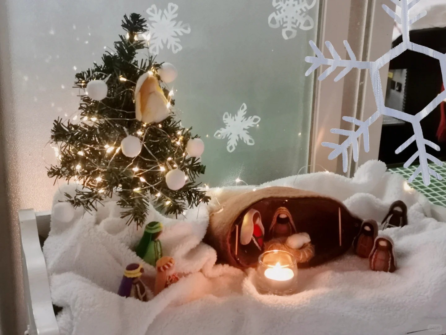 những mẫu hang đá giáng sinh đẹp