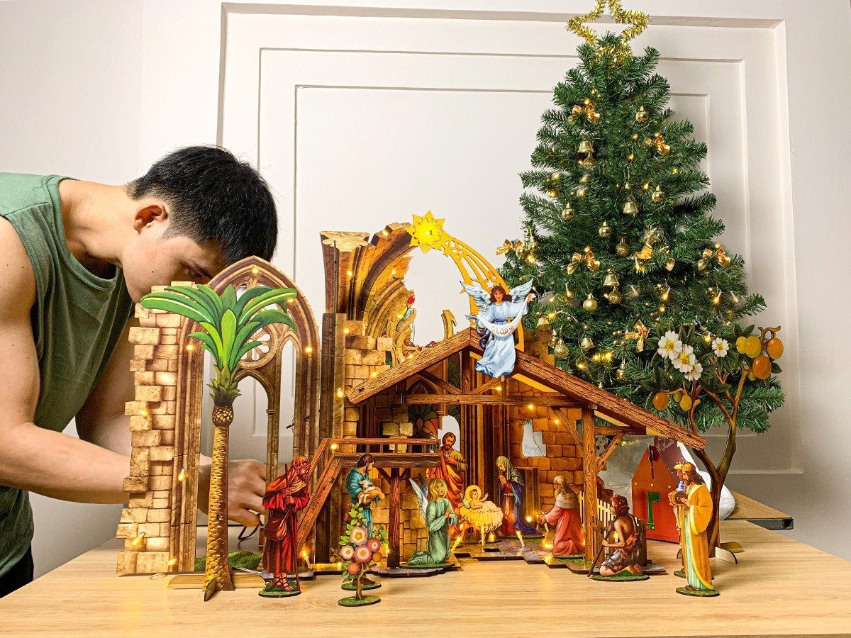 Các vật liệu chính để tạo dựng hang đá