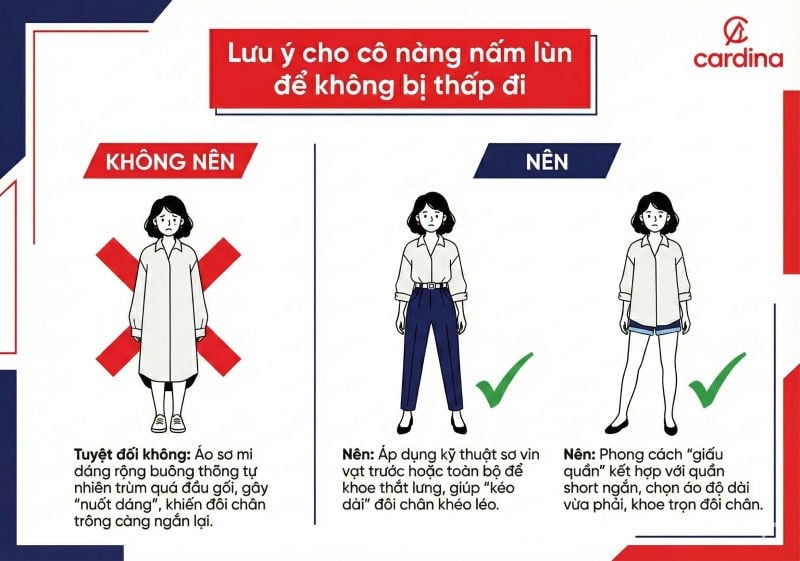 phối áo sơ mi form rộng