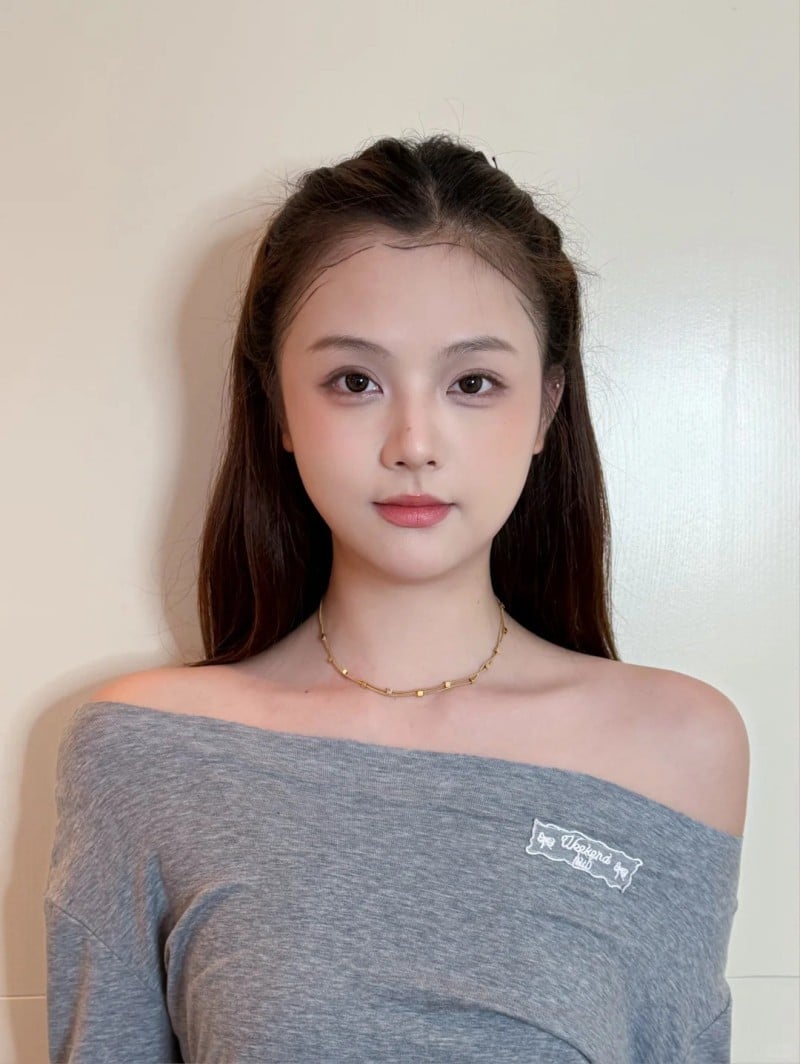 tóc mái cho mặt tròn trán cao