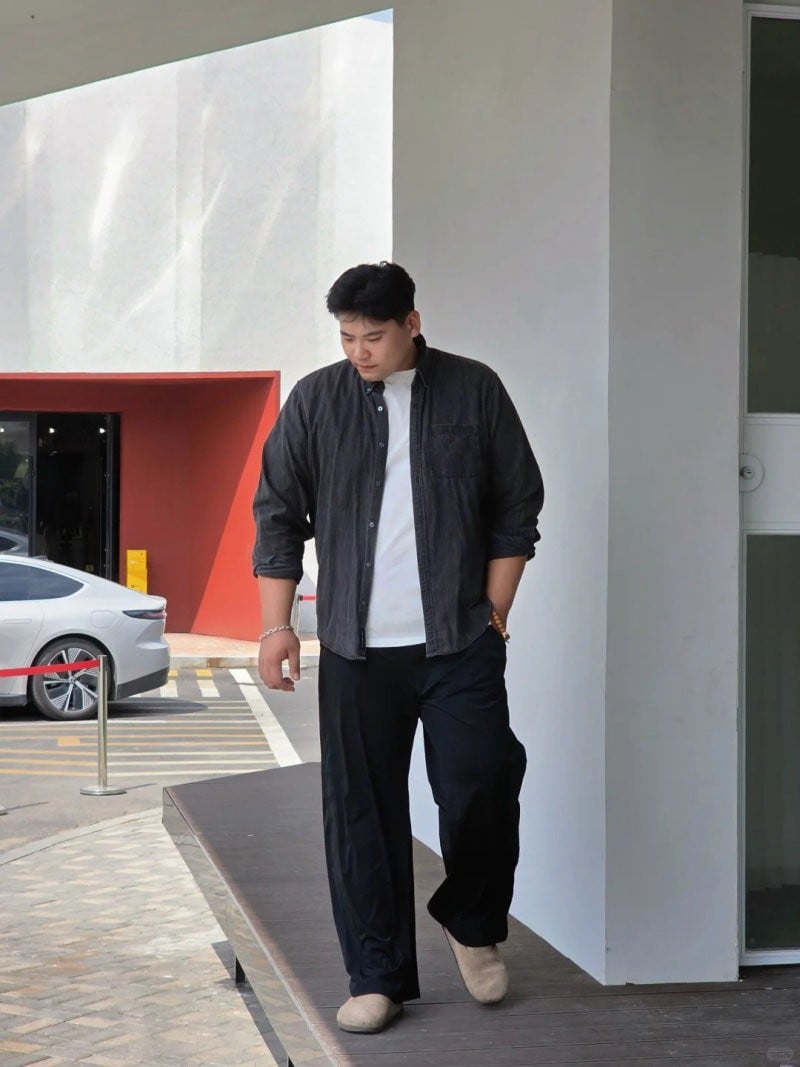 phối đồ cho nam mập