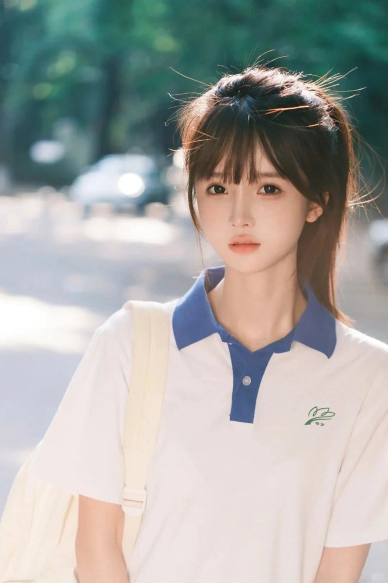 kiểu tóc layer cho học sinh nữ