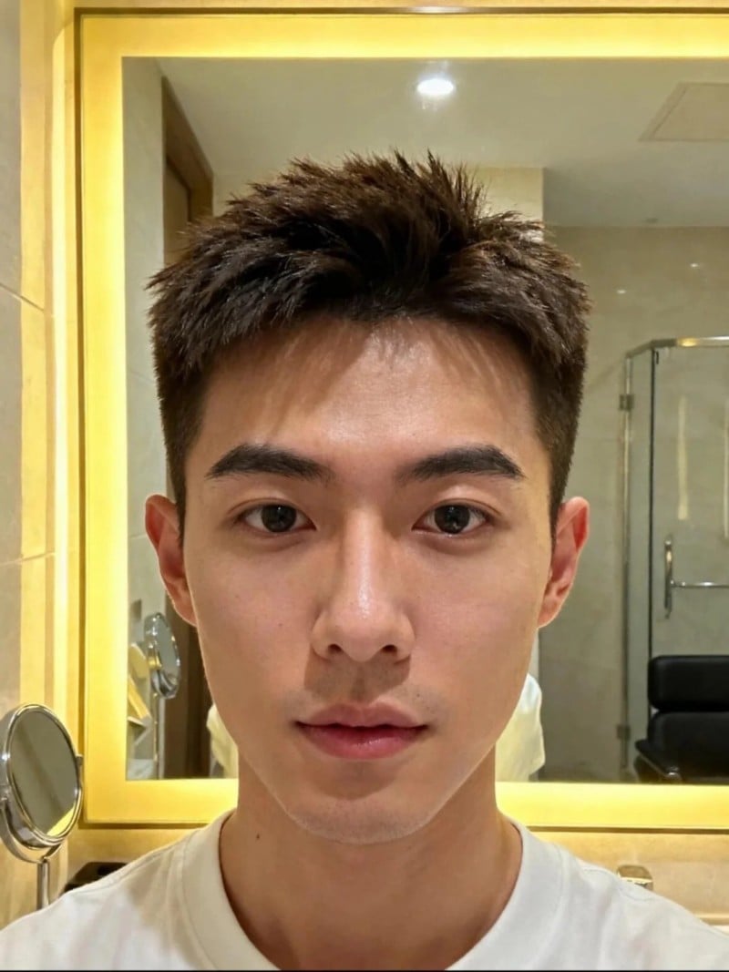 kiểu tóc cho mặt dài nam