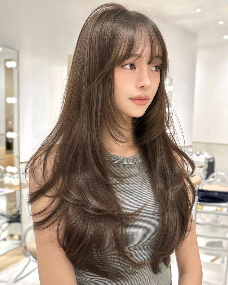 tóc nâu lạnh