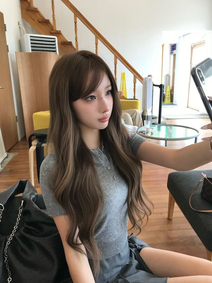 tóc nâu lạnh
