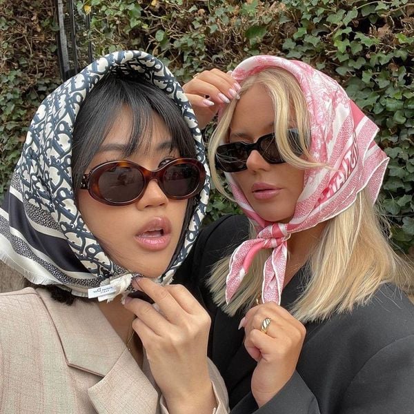 cách buộc khăn bandana