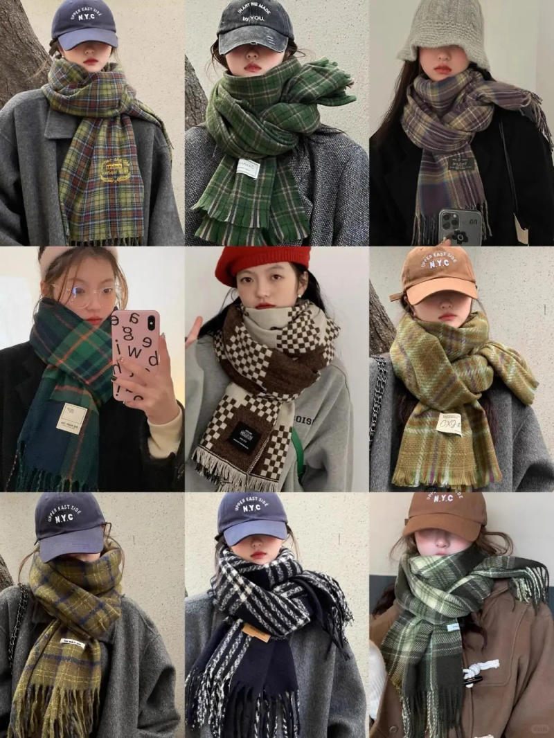 Top 99+ mẫu khăn len mùa đông xinh mê cho nàng từ Cardina