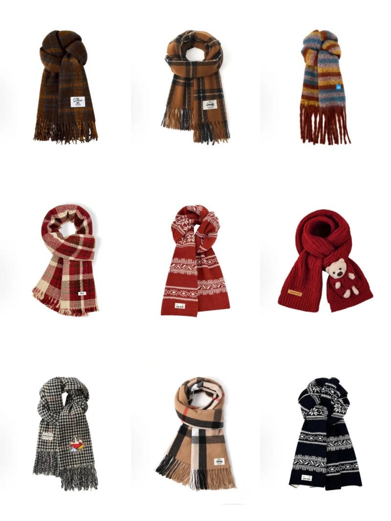 Top 99+ mẫu khăn len mùa đông xinh mê cho nàng từ Cardina