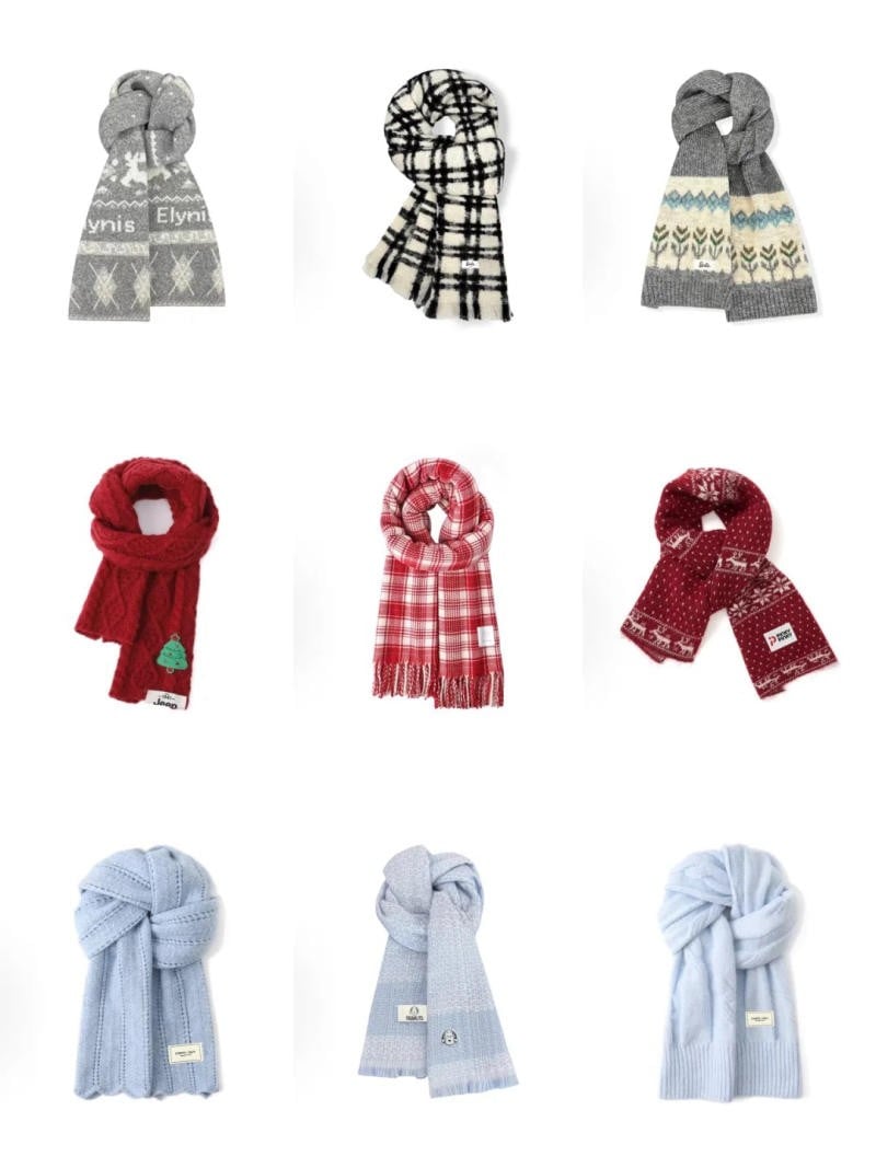 Top 99+ mẫu khăn len mùa đông xinh mê cho nàng từ Cardina