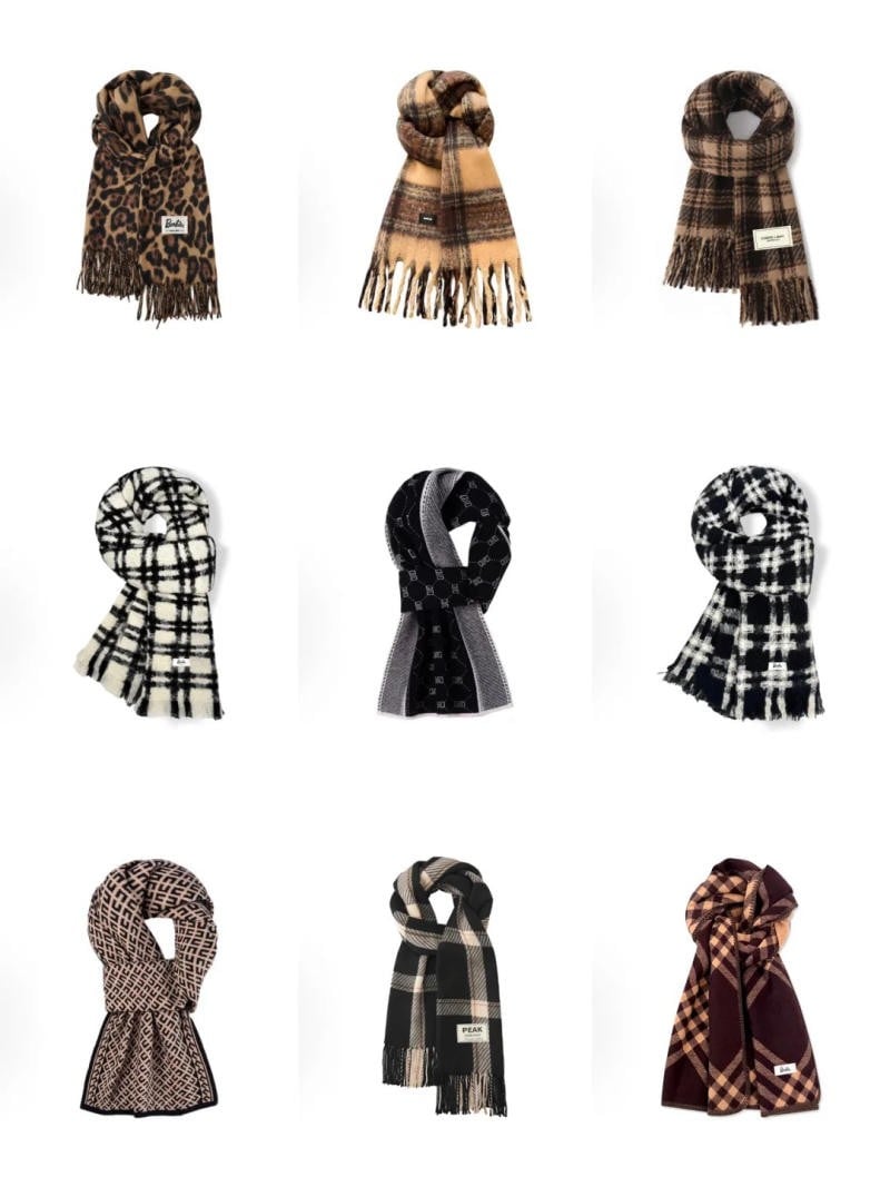 Top 99+ mẫu khăn len mùa đông xinh mê cho nàng từ Cardina