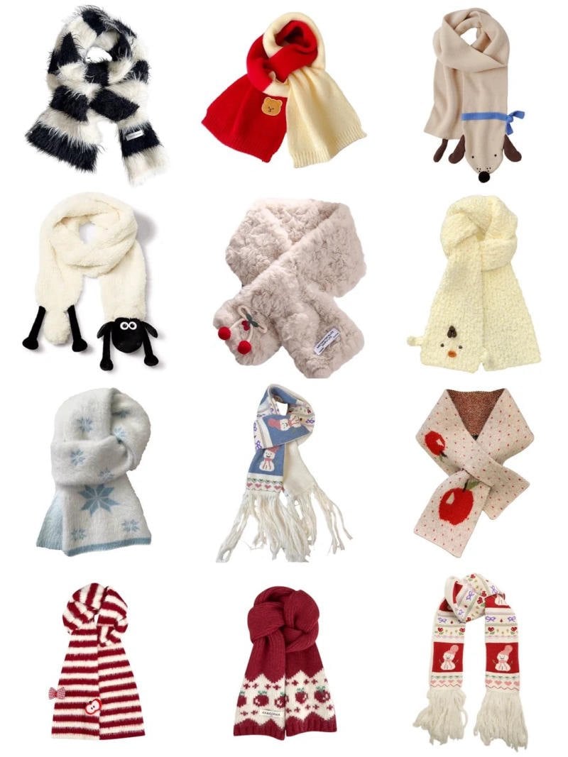 Top 99+ mẫu khăn len mùa đông xinh mê cho nàng từ Cardina