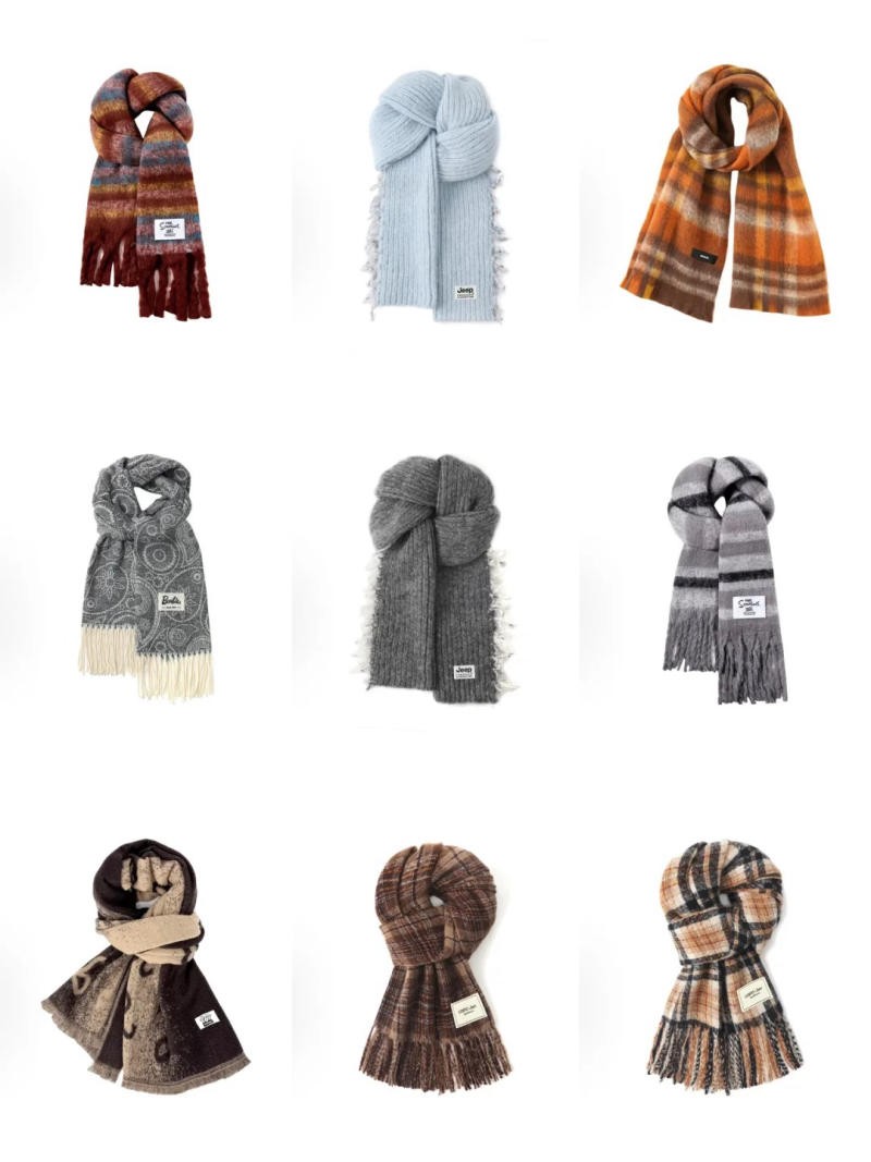 Top 99+ mẫu khăn len mùa đông xinh mê cho nàng từ Cardina