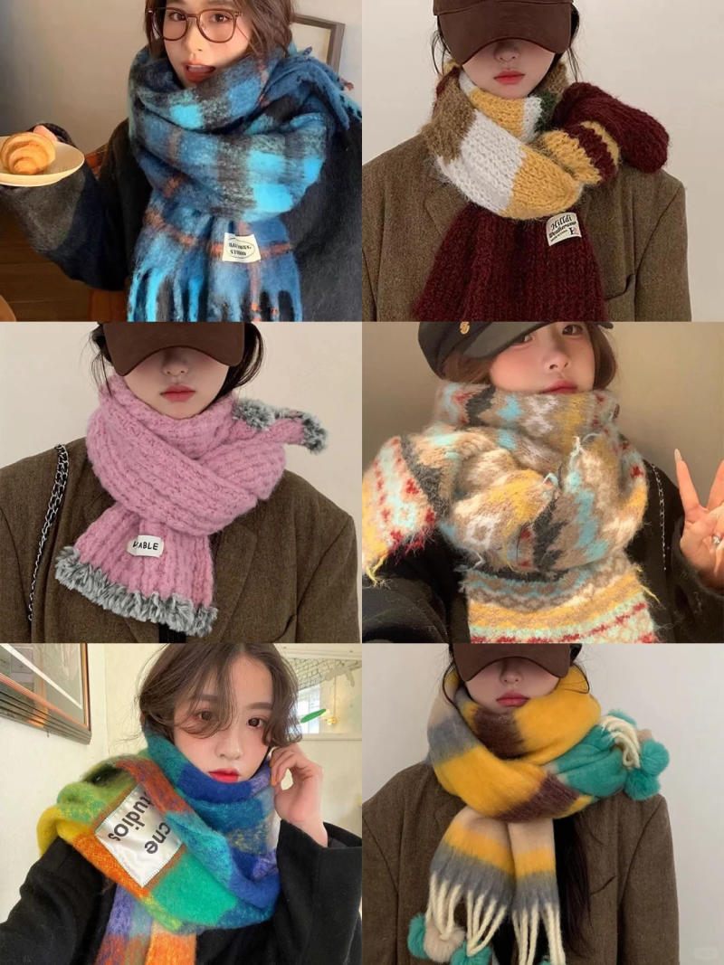 Top 99+ mẫu khăn len mùa đông xinh mê cho nàng từ Cardina
