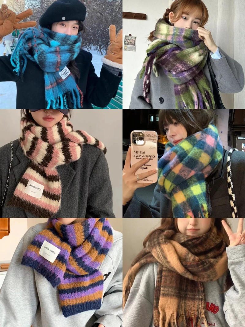 Top 99+ mẫu khăn len mùa đông xinh mê cho nàng từ Cardina