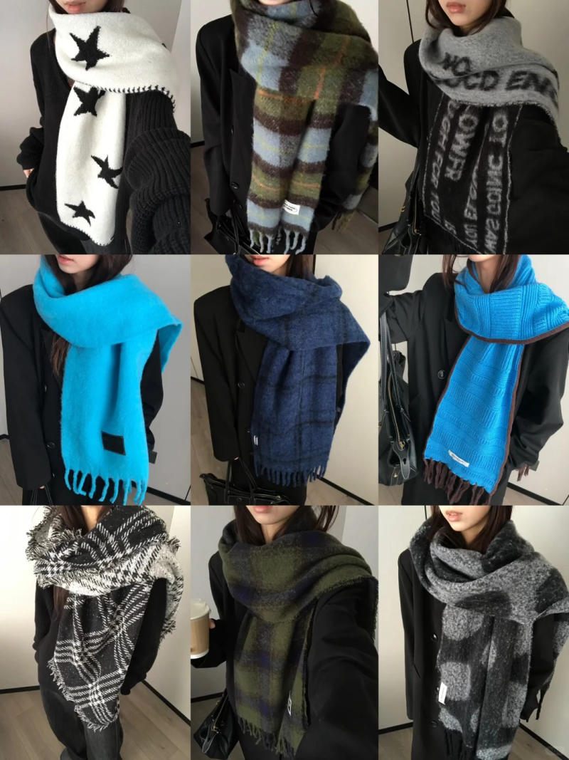 Top 99+ mẫu khăn len mùa đông xinh mê cho nàng từ Cardina