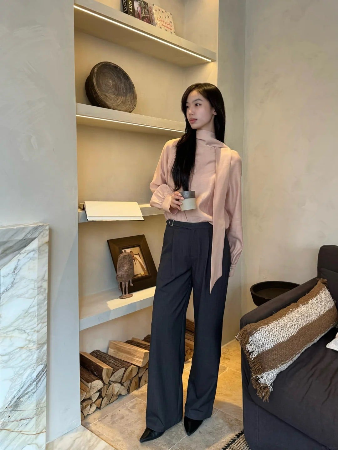 kiểu áo voan đẹp trẻ trung