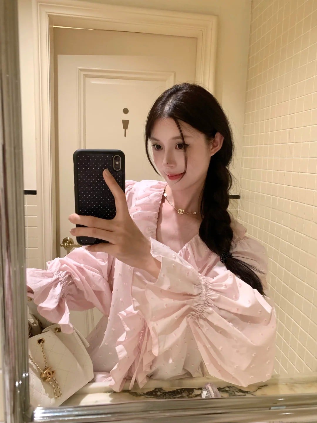 kiểu áo voan đẹp trẻ trung