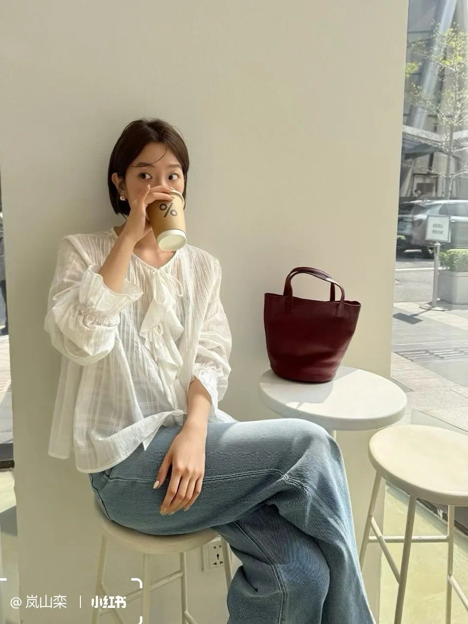 kiểu áo voan đẹp trẻ trung