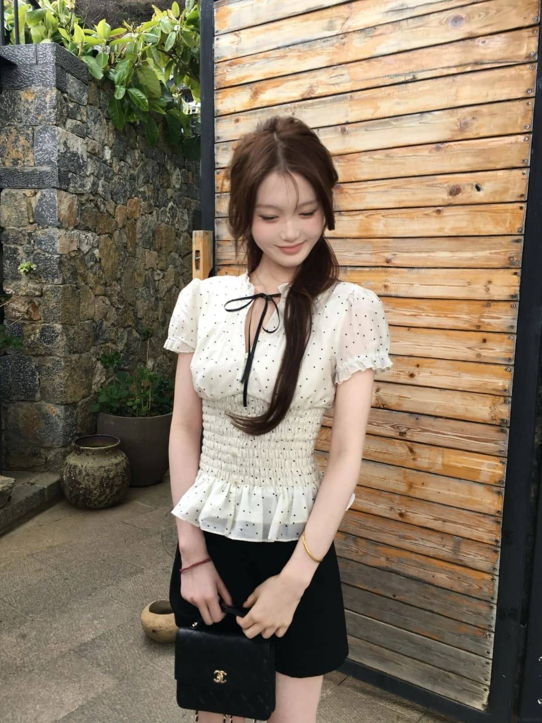kiểu áo voan đẹp trẻ trung