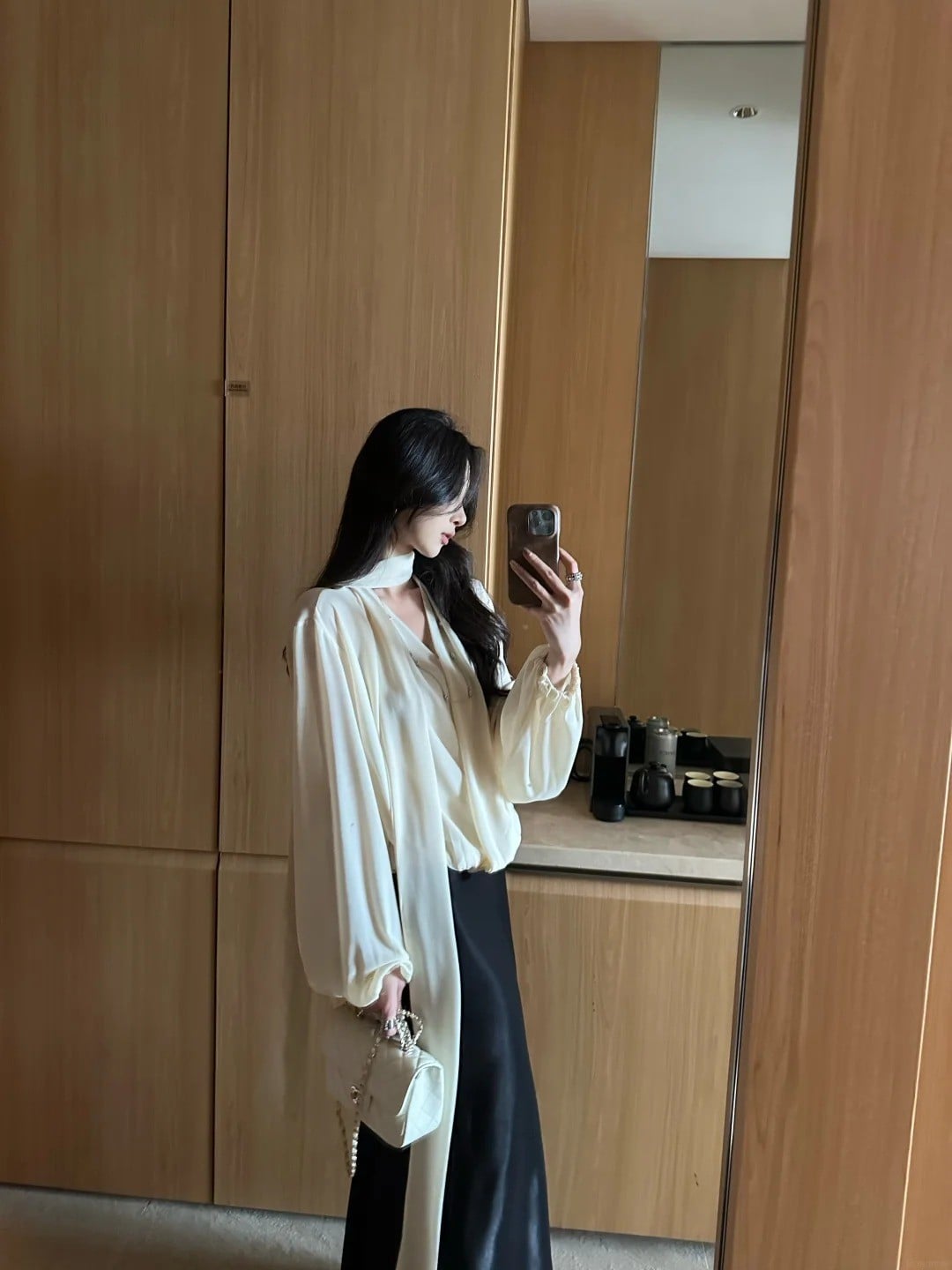 kiểu áo voan đẹp trẻ trung