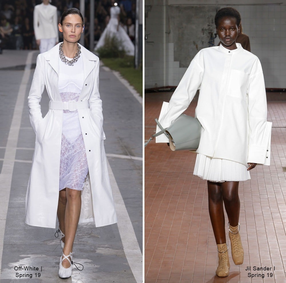 Lab Coat Trên Sàn Runway