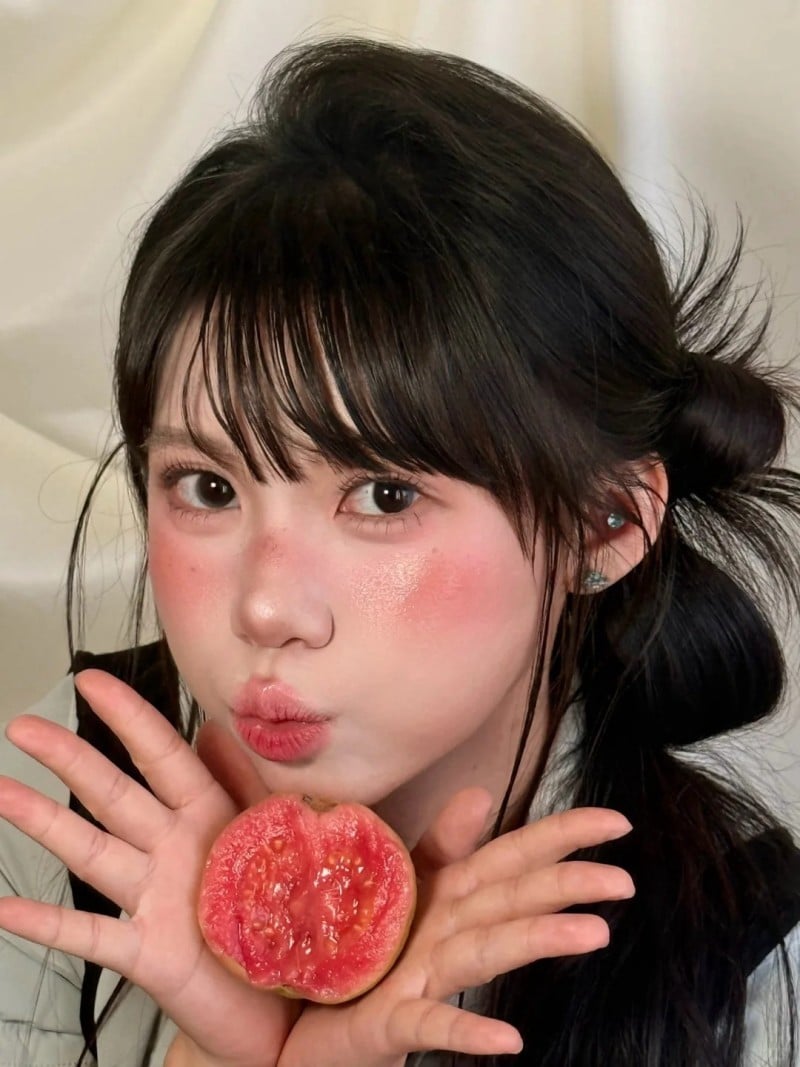 make up tone ổi hồng