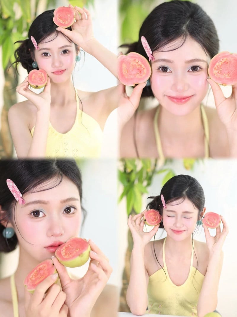 make up tone ổi hồng