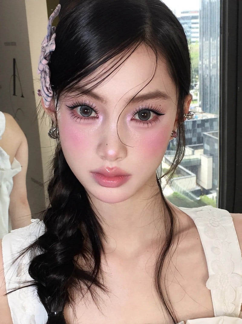 makeup tone hồng