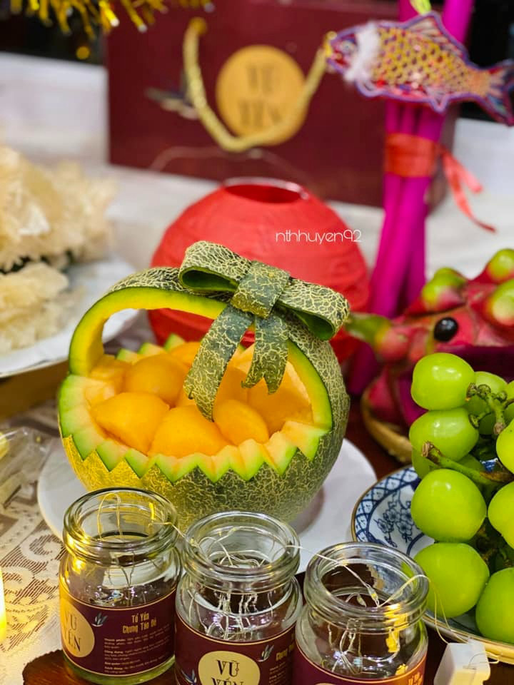 mâm cỗ trung thu