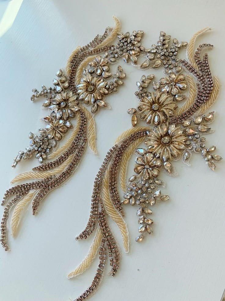 mẫu kết cườm áo dài