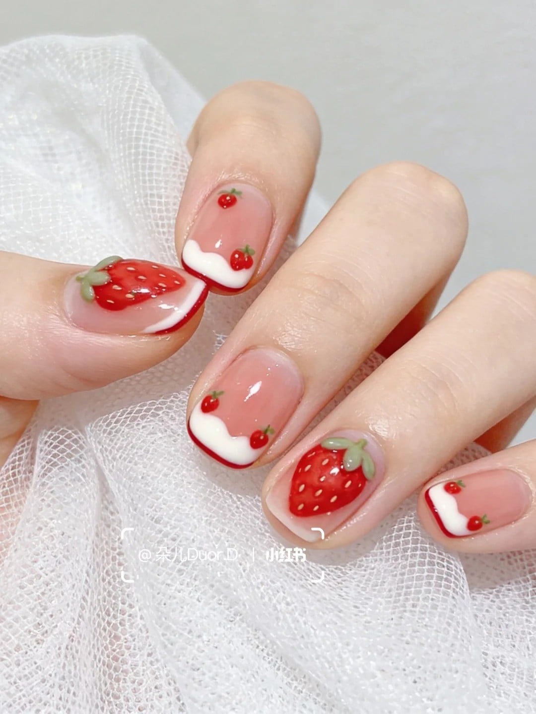 mẫu nail dễ thương