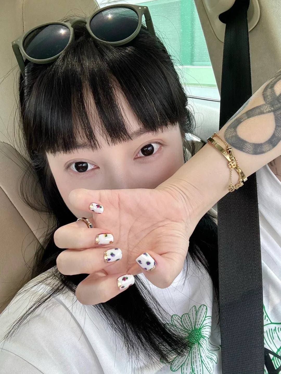 mẫu nail dễ thương