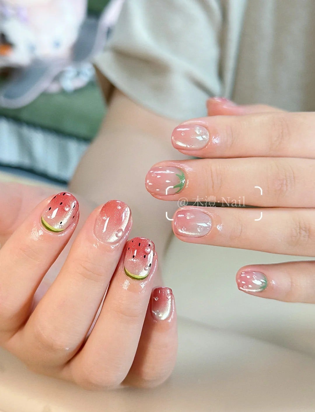 mẫu nail dễ thương