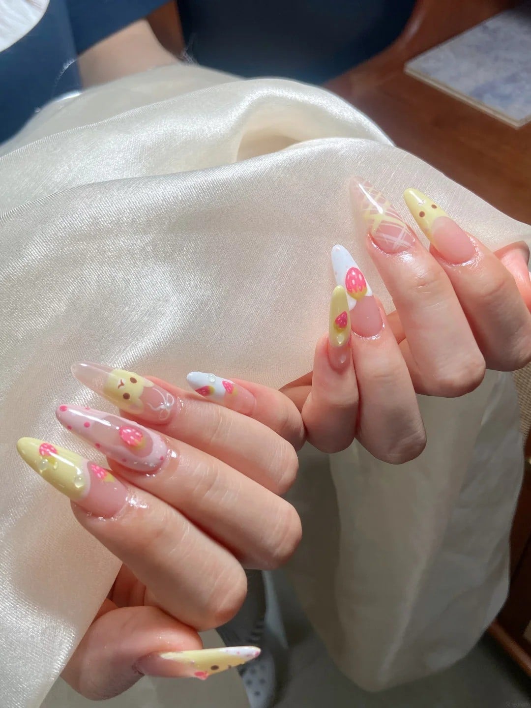 mẫu nail dễ thương