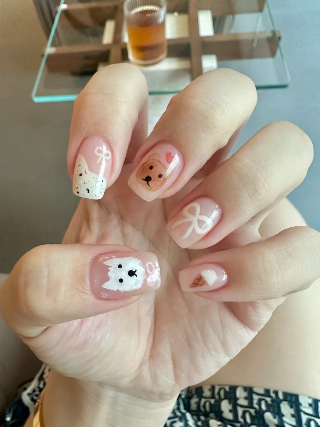 mẫu nail dễ thương