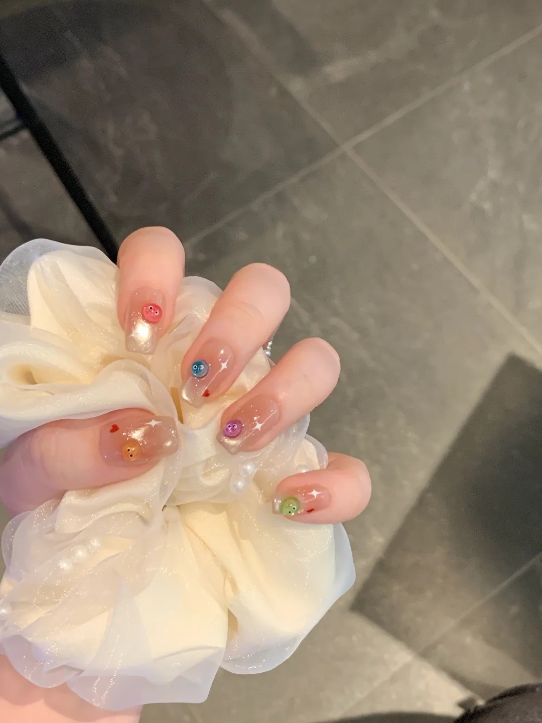 mẫu nail dễ thương