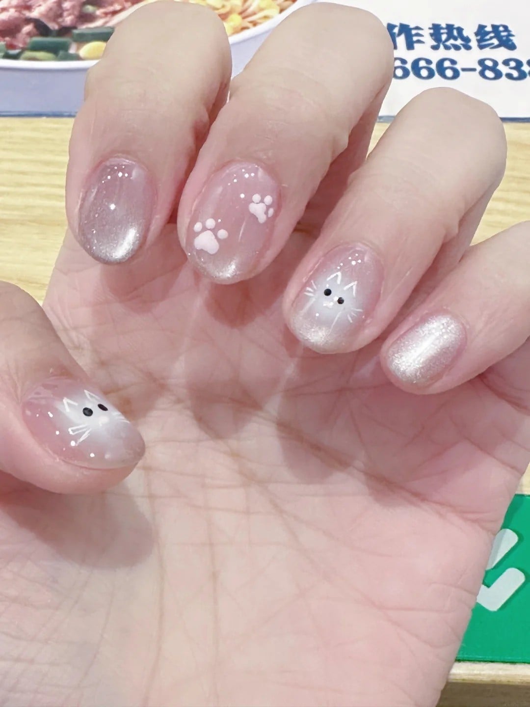 mẫu nail dễ thương
