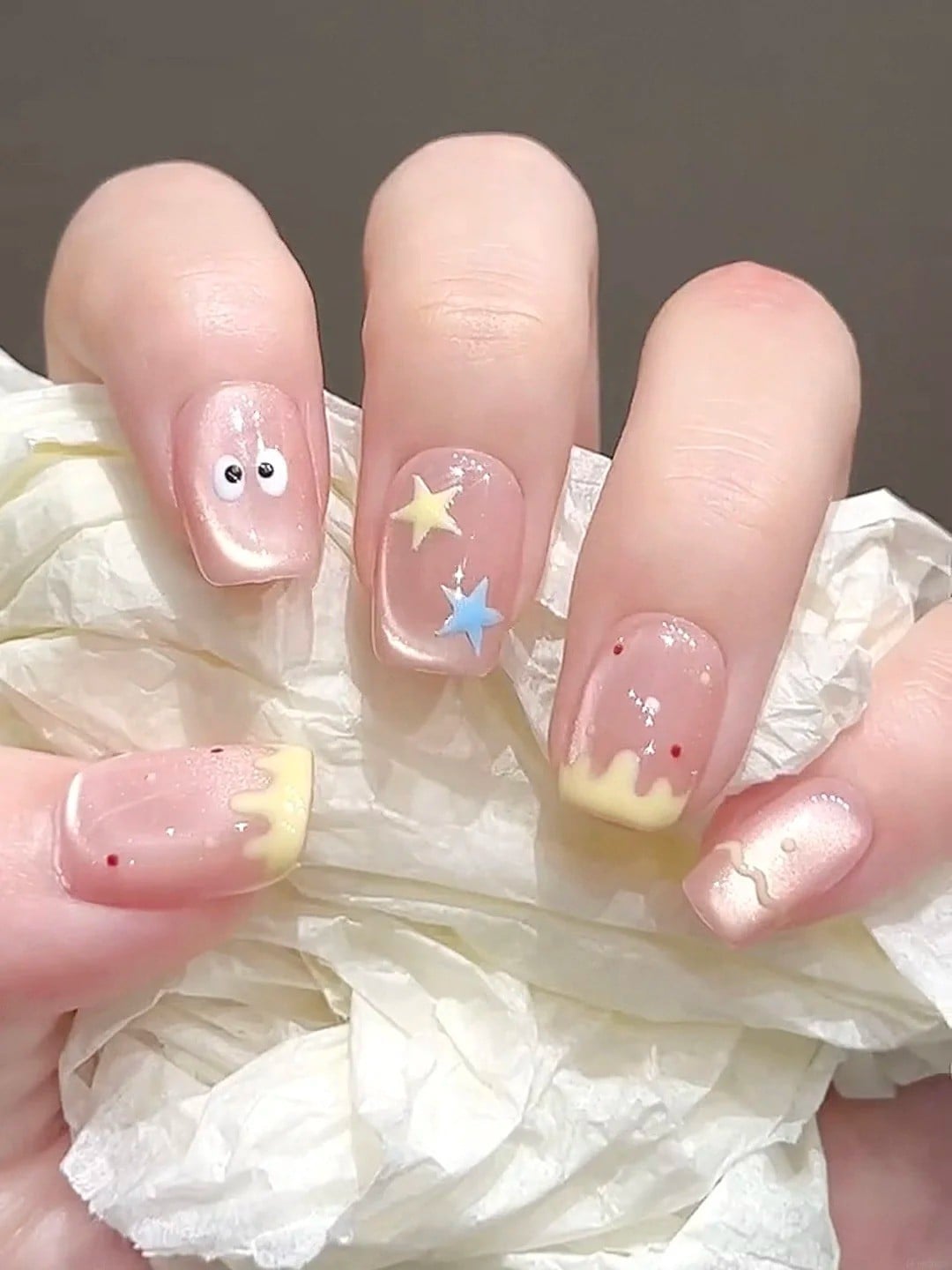 mẫu nail dễ thương