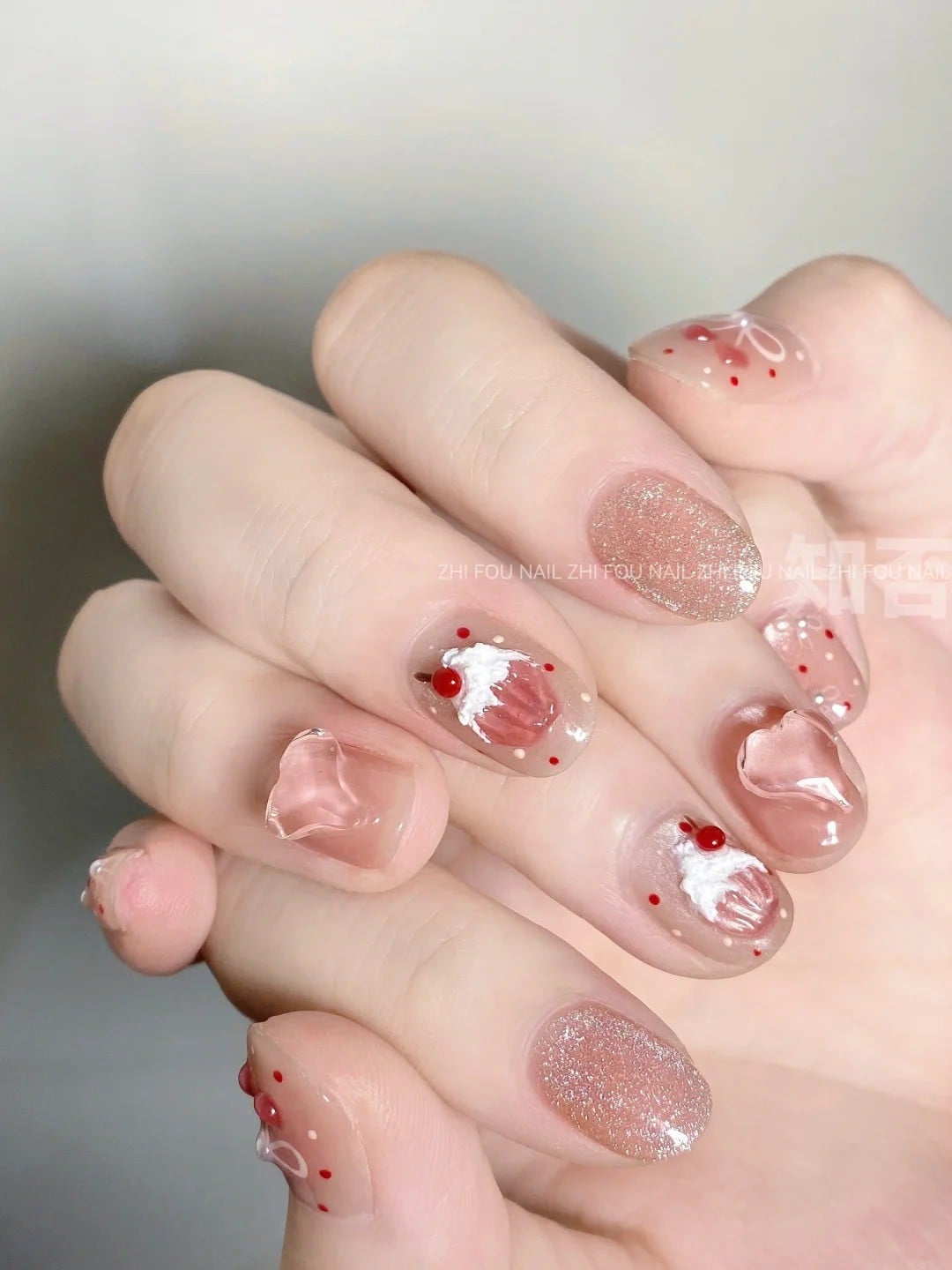 mẫu nail dễ thương