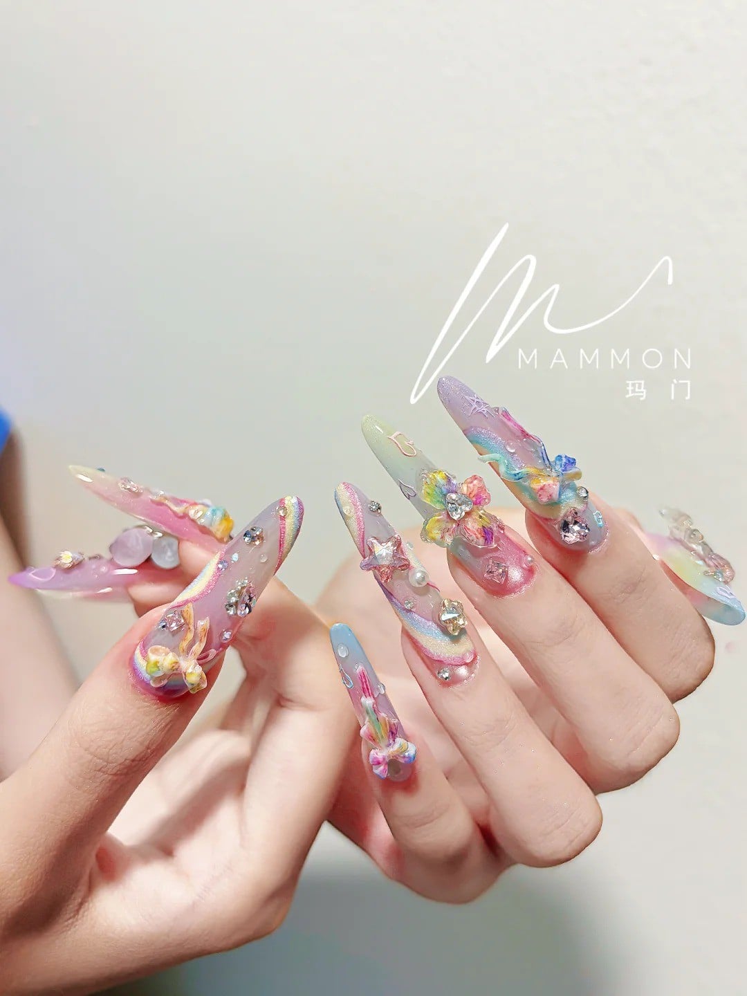 mẫu nail dễ thương