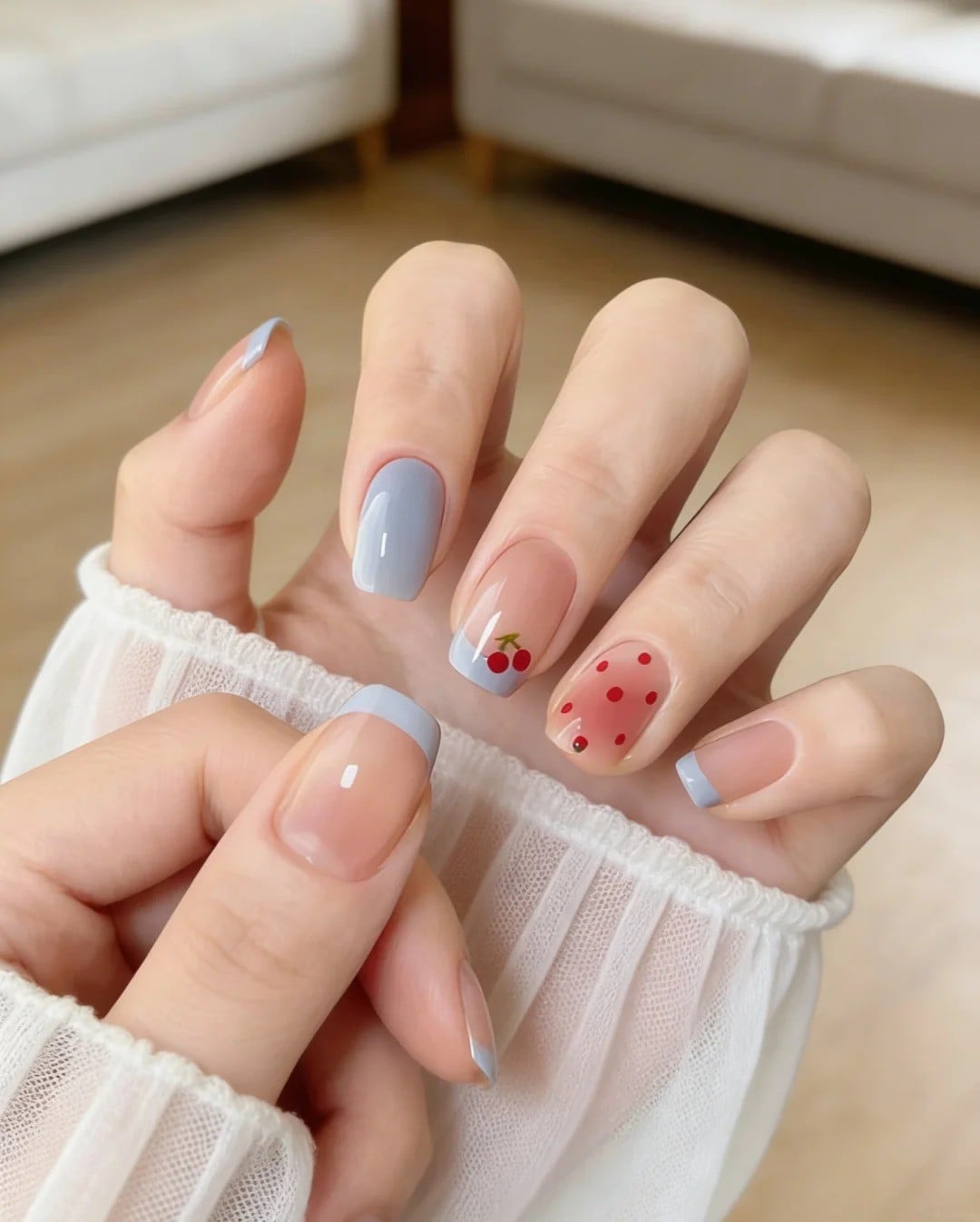 mẫu nail dễ thương