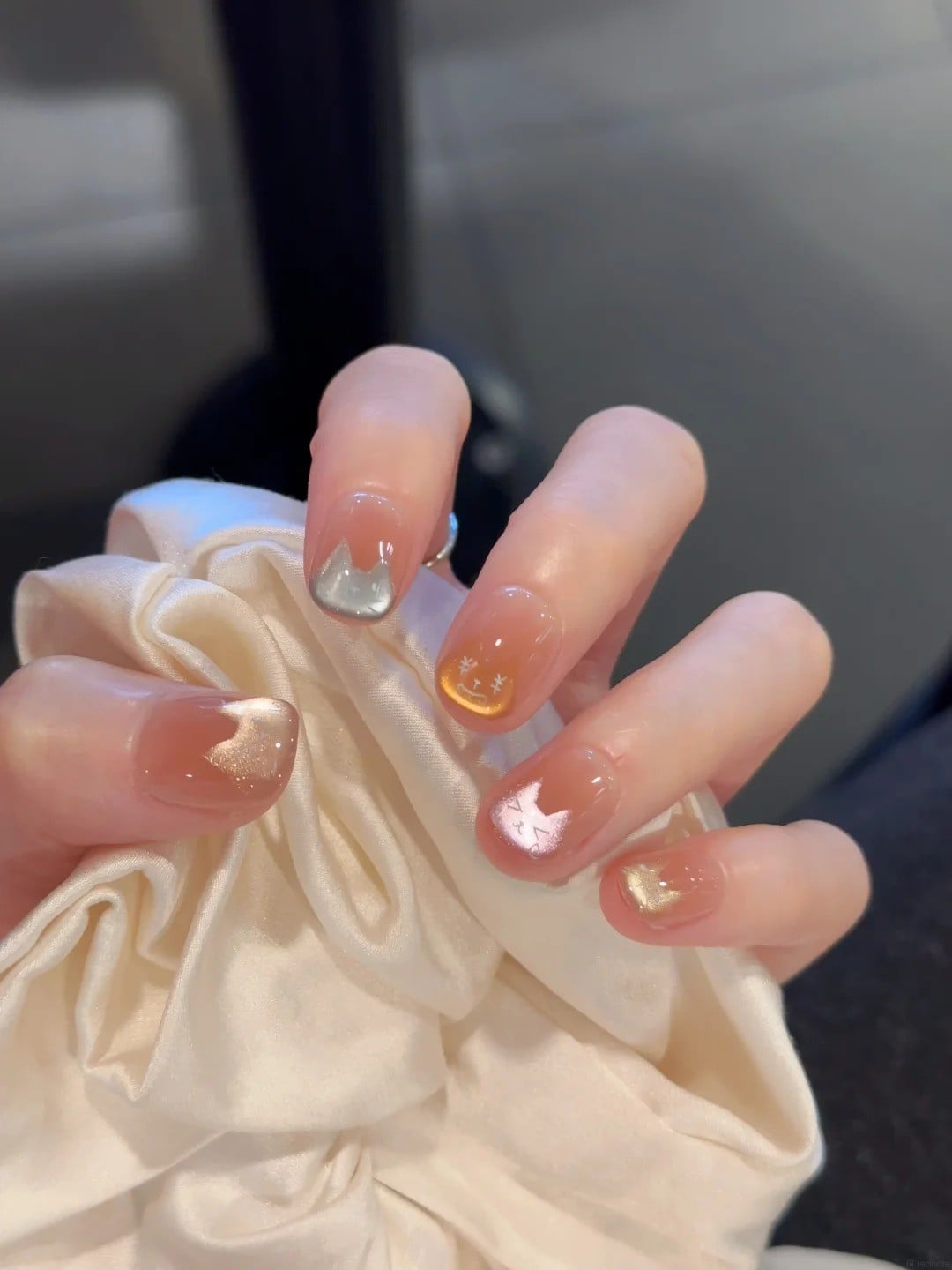 mẫu nail dễ thương