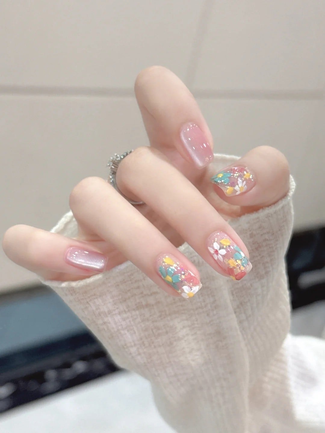 mẫu nail dễ thương