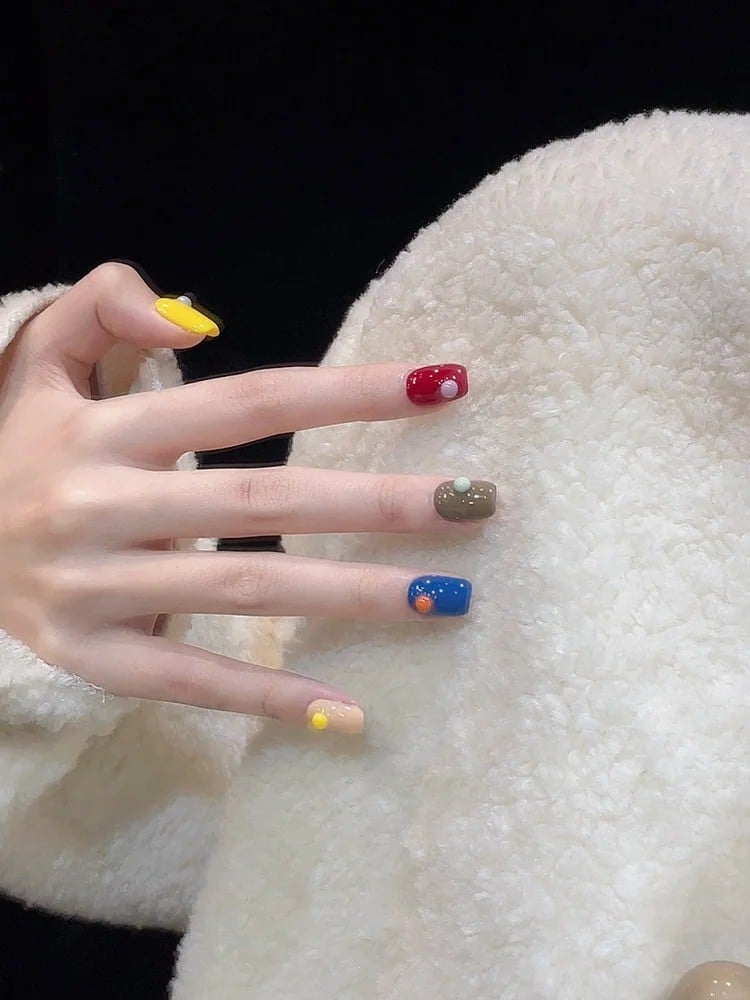 mẫu nail dễ thương