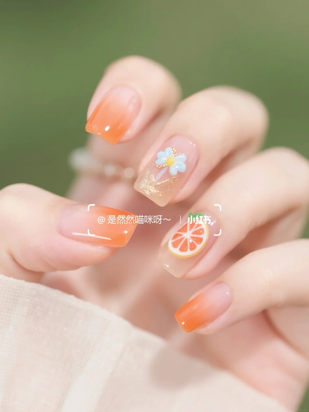 mẫu nail dễ thương
