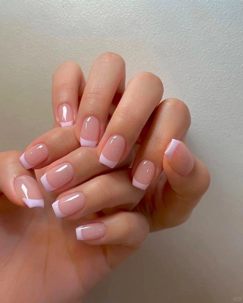 mẫu nail đơn giản