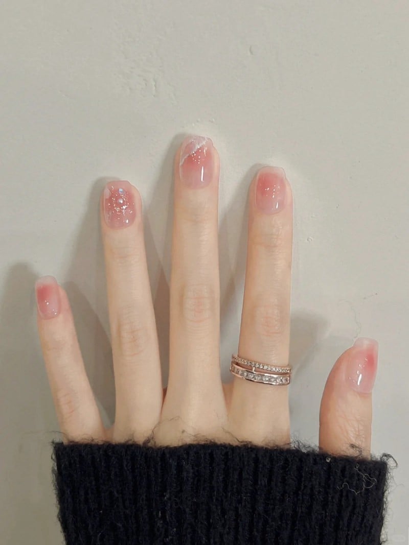 mẫu nail đơn giản